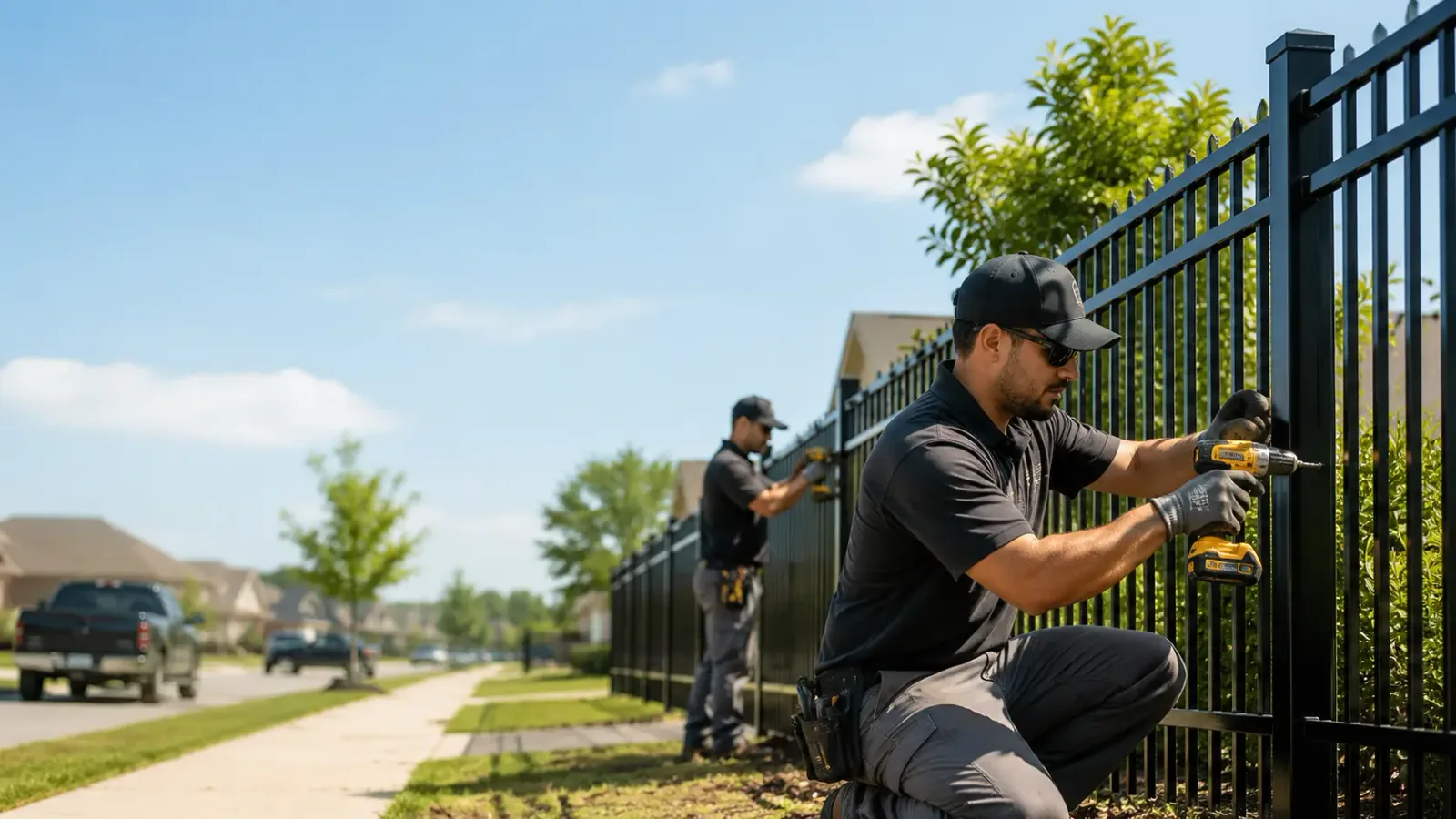 Metal Fence Installation in Eastville, VA